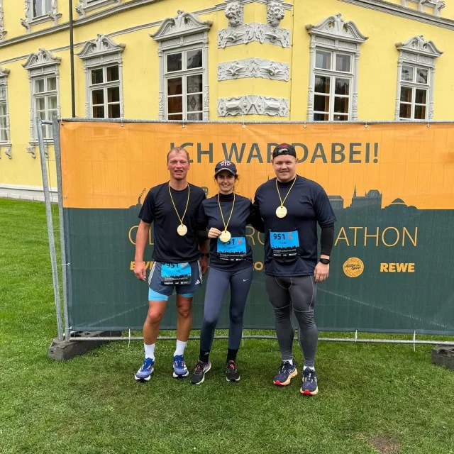 Das man auch zu Dritt als “Fantastic 4” erfolgreich sein kann, haben Dana, Frank und Tjark beim Stadtmarathon am vergang...